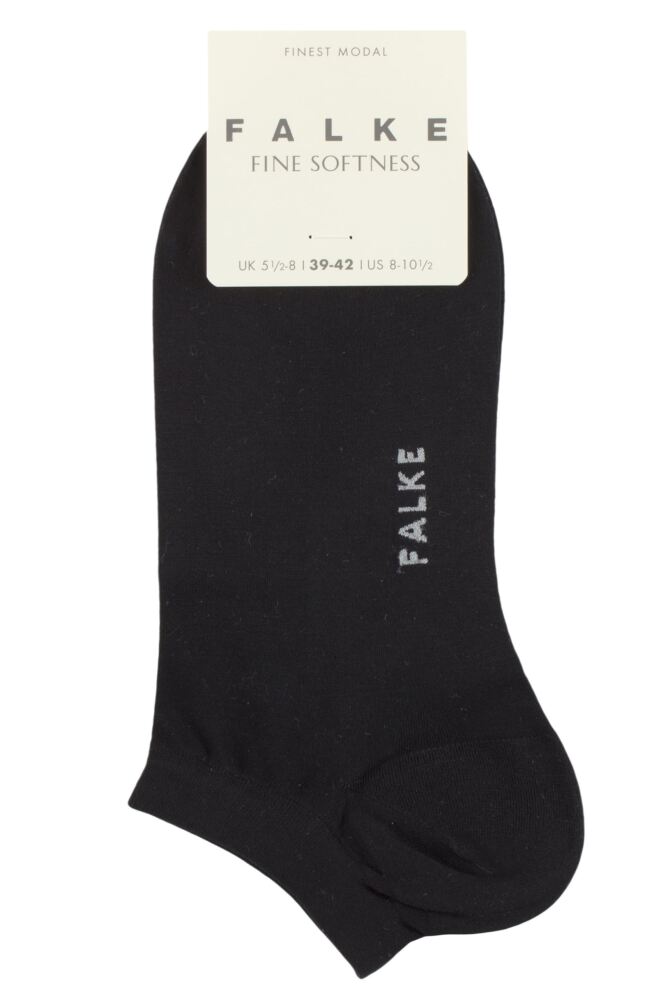 sockshop FALKEWomens Modal Fine Softness Trainer Socks
