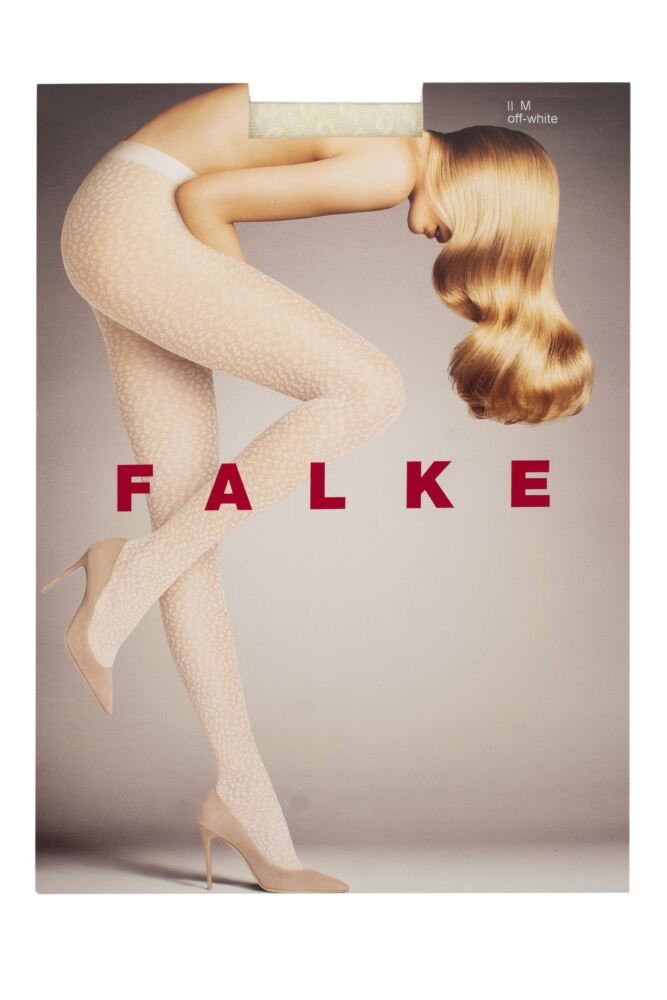 sockshop FALKEWomens Shell Fragments Printed Sheer Tights