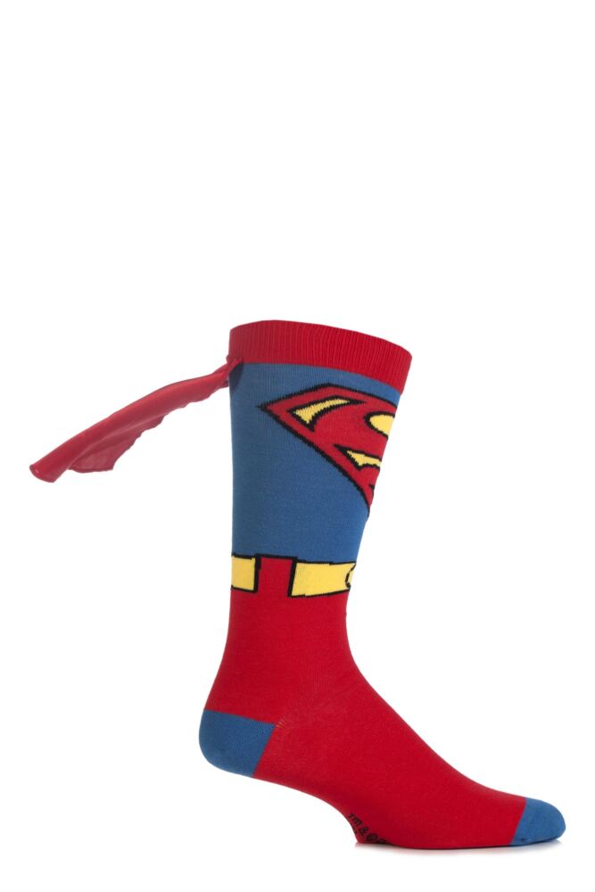 Sockshop Film & TV CharactersBoys Cotton Superman Cape Socks