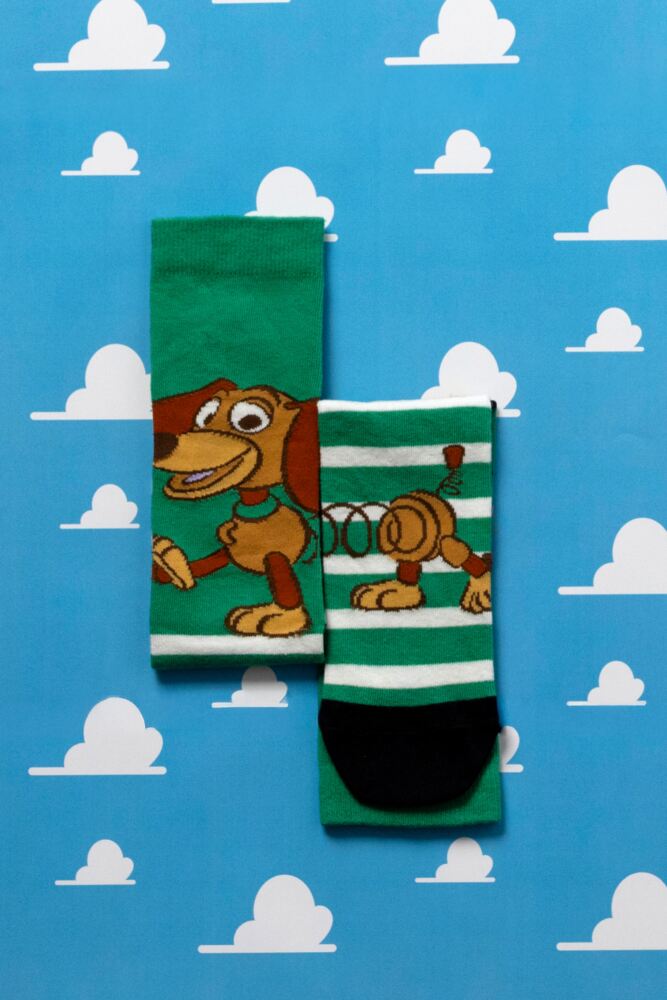 Sockshop Film & TV CharactersMens And Womens Toy Story Slinky Mr Potato Head Rex Ham And The Aliens Socks 5-Pair