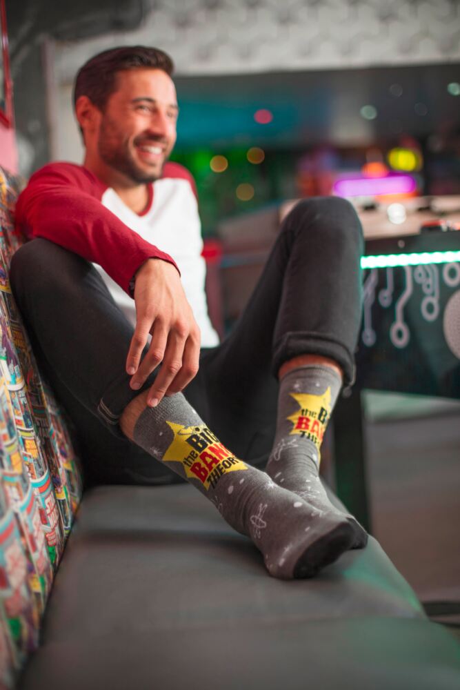sockshop Film & TV CharactersMens Big Bang Theory Socks 3-Pair