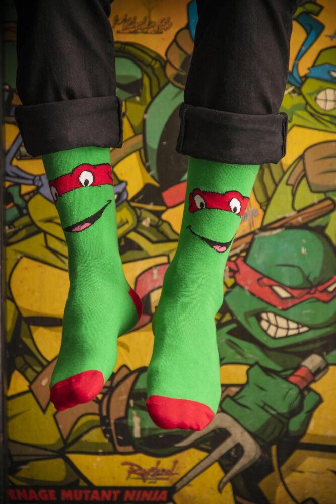 Sockshop Film & TV CharactersMens Cotton Teenage Mutant Ninja Turtles Socks