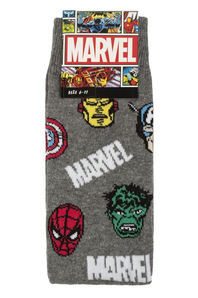 sockshop Film & TV CharactersMens Marvel Heroes Cotton Socks