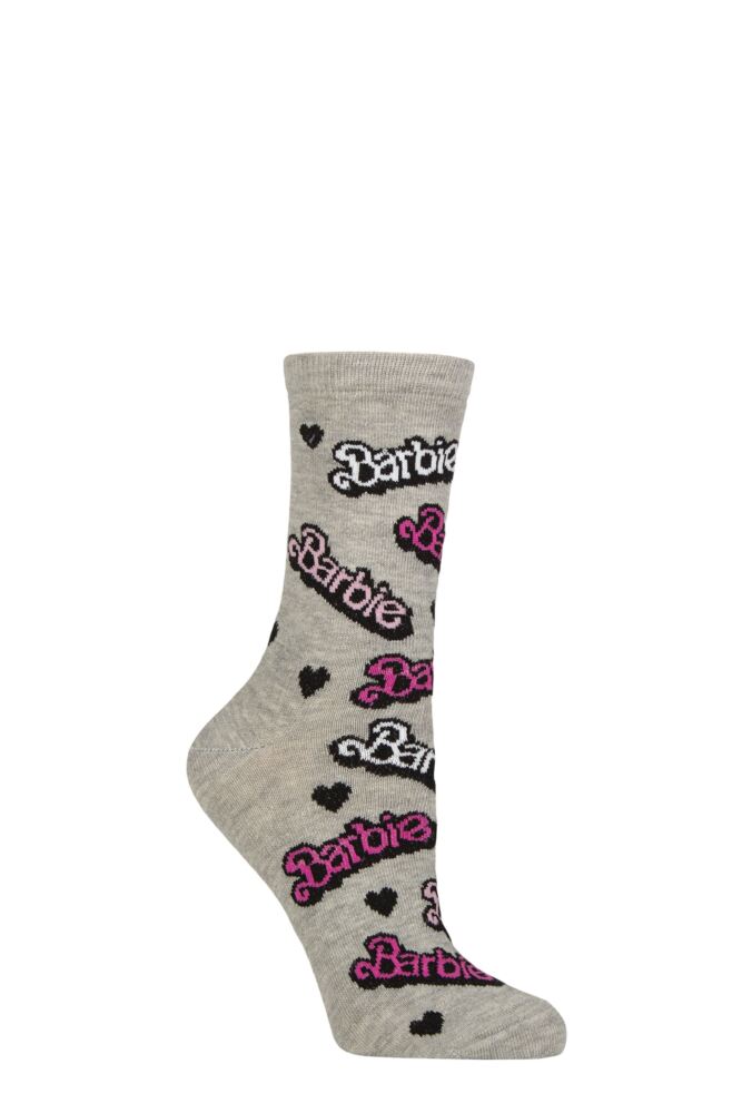 Sockshop Film & TV CharactersWomen's Barbie Cotton Socks – 1 Pair