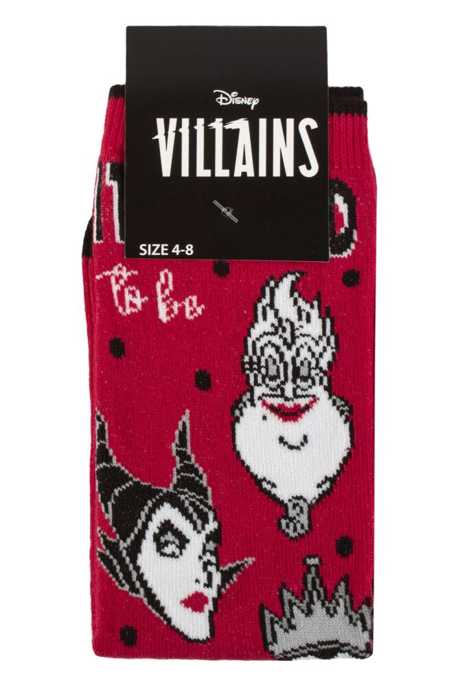 sockshop Film & TV CharactersWomen's Disney Villains Cotton Socks – 1 Pair