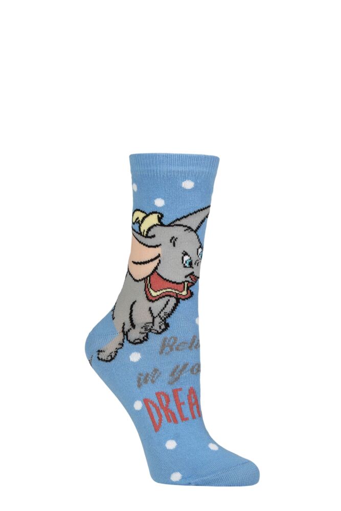 Sockshop Film & TV CharactersWomen's Dumbo Cotton Socks – 1 Pair