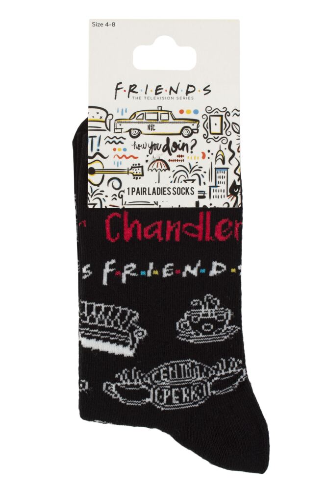 sockshop Film & TV CharactersWomen's Friends Chandler Cotton Socks – 1 Pair