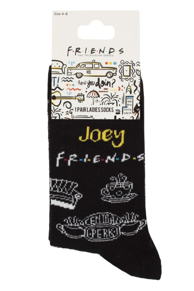 sockshop Film & TV CharactersWomen's Friends Joey Cotton Socks – 1 Pair