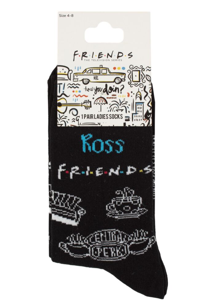 sockshop Film & TV CharactersWomen's Friends Ross Cotton Socks – 1 Pair