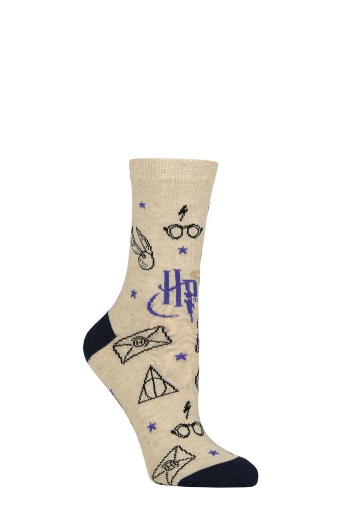 Sockshop Film & TV CharactersWomen's Harry Potter Cotton Socks – 1 Pair