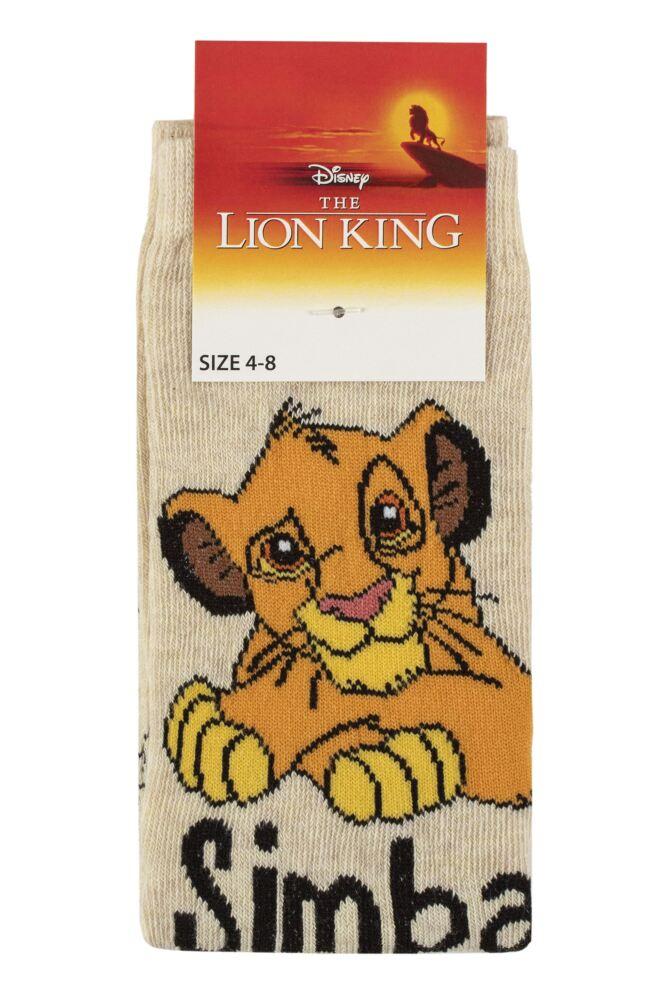 sockshop Film & TV CharactersWomen's Lion King Simba Cotton Socks – 1 Pair