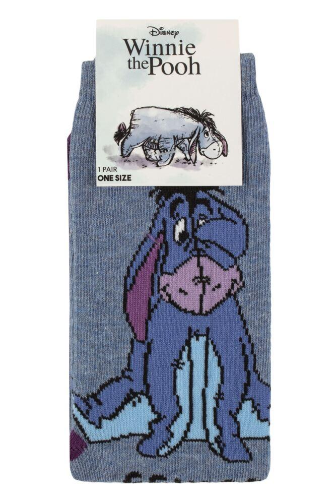 sockshop Film & TV CharactersWomen's Winnie the Pooh Eeyore Cotton Socks – 1 Pair