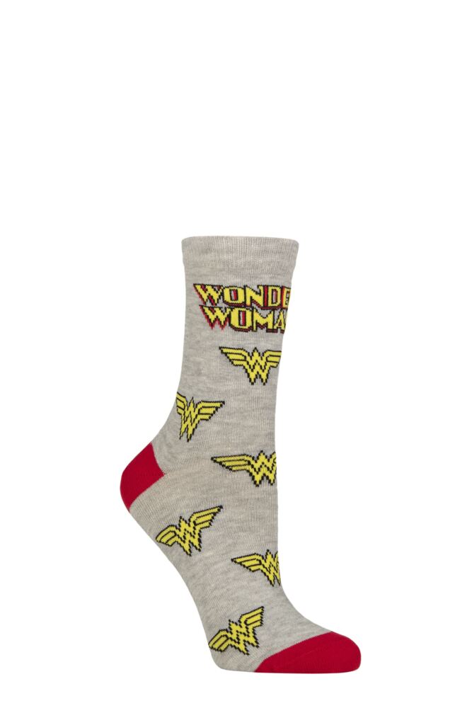 Sockshop Film & TV CharactersWomen's Wonder Woman Cotton Socks – 1 Pair