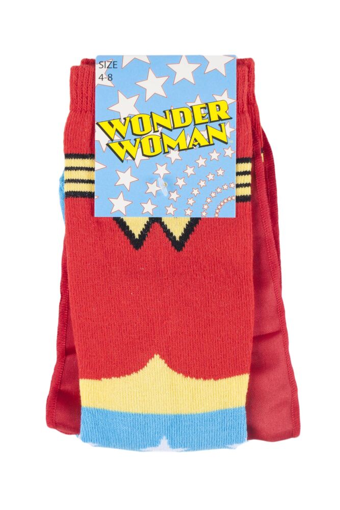 sockshop Film & TV CharactersWomens Cotton DC Comics Wonder Woman Cape Socks