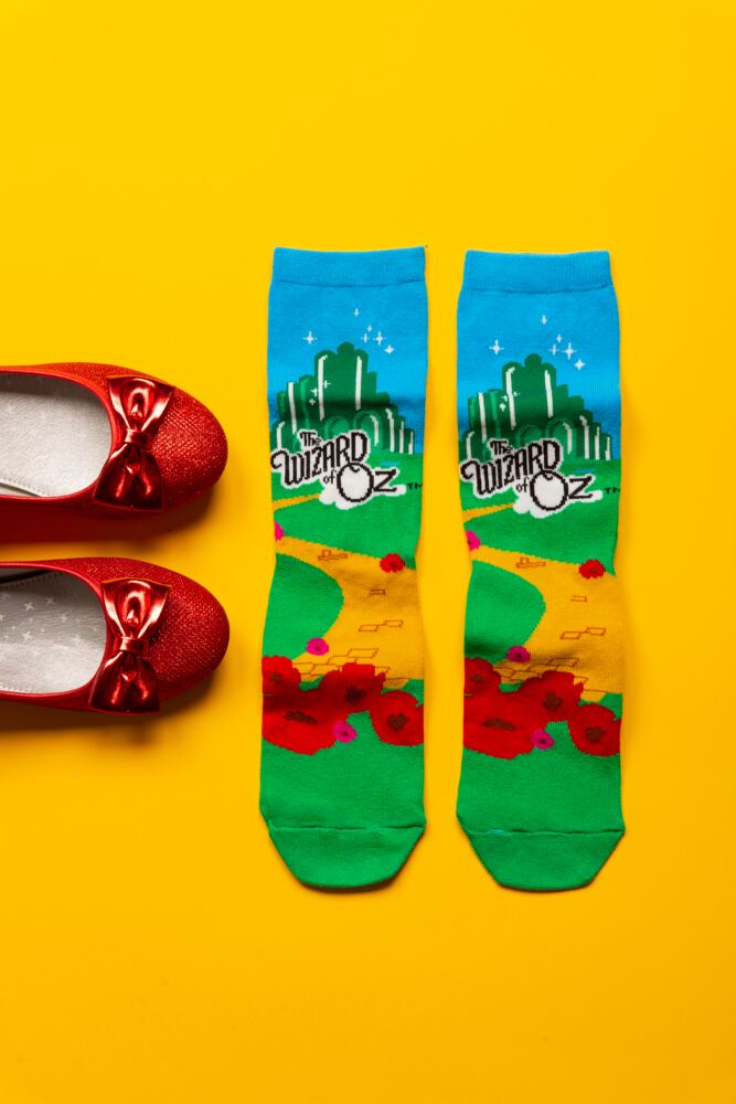 Sockshop Film & TV CharactersWomens Cotton Wizard Of Oz Socks 3-Pair