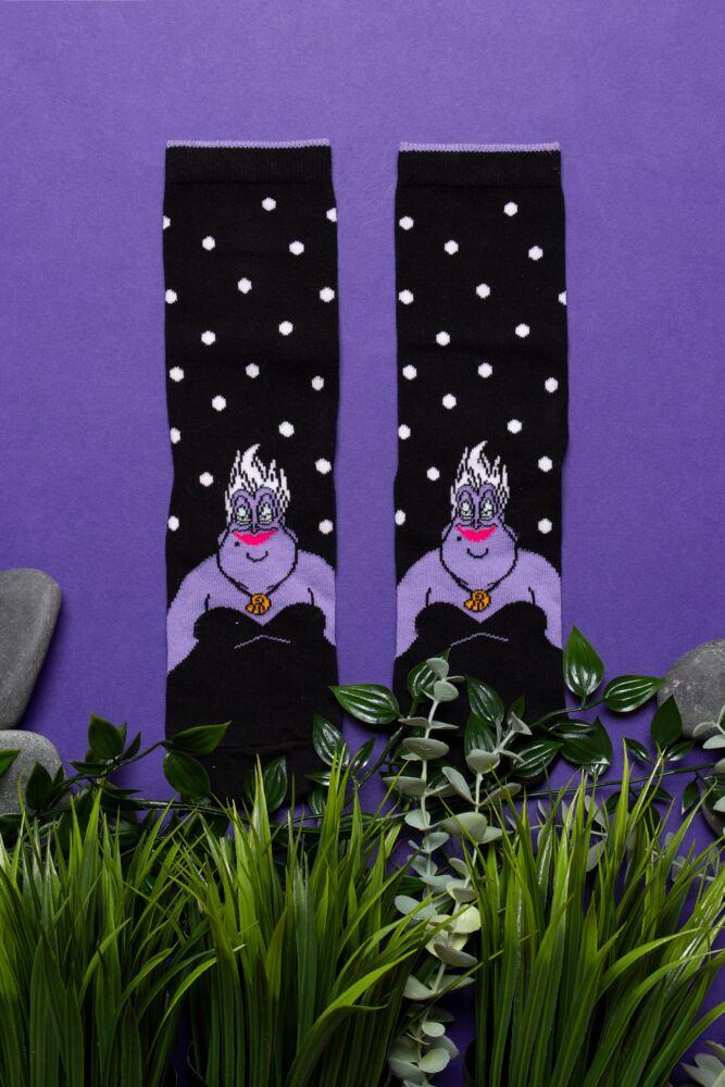 Sockshop Film & TV CharactersWomens Disney Villains Socks 4-Pair