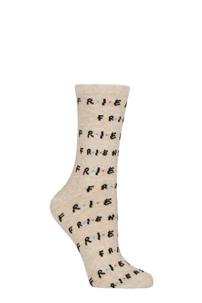 sockshop Film & TV CharactersWomens Friends Logo Cotton Socks