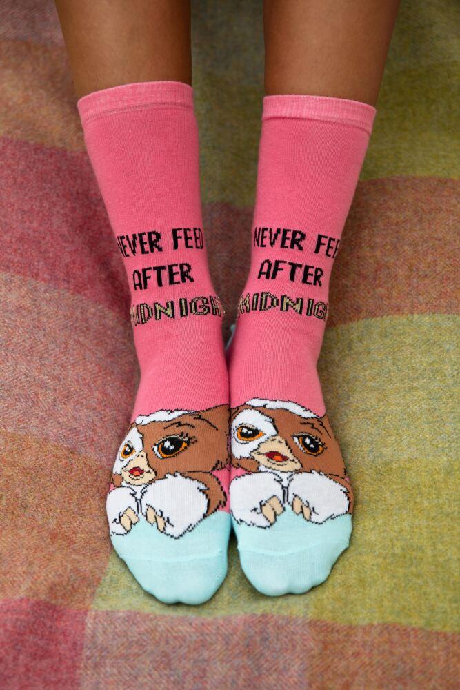 Sockshop Film & TV CharactersWomens Gremlins Gizmo Cotton Socks 3-Pair