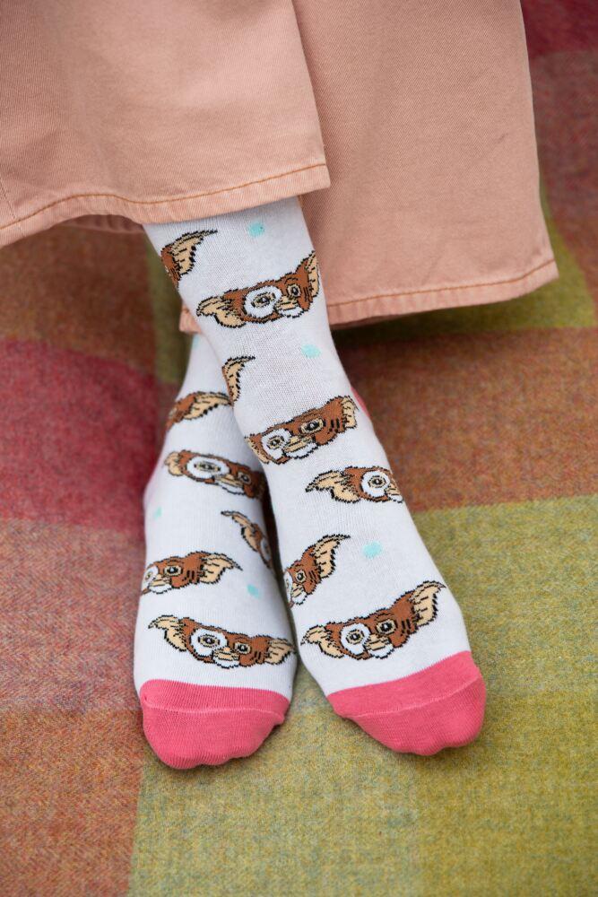 Sockshop Film & TV CharactersWomens Gremlins Gizmo Cotton Socks 3-Pair