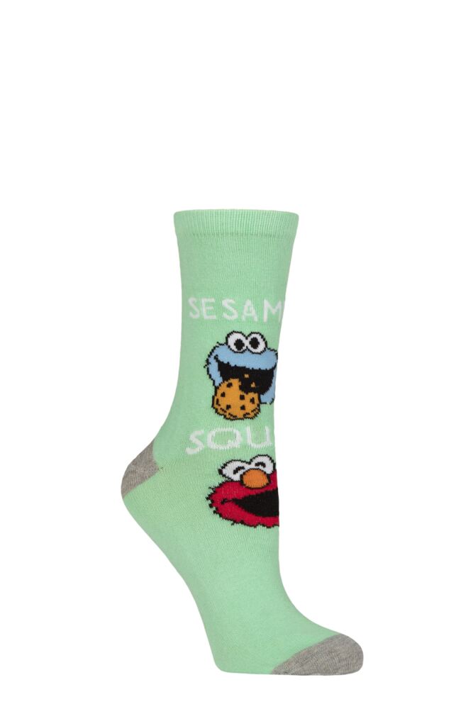 sockshop Film & TV CharactersWomens Sesame Street Cotton Socks