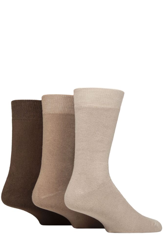 Sockshop GlenmuirMens Bamboo Full Cushion Leisure Socks – 3 Pair