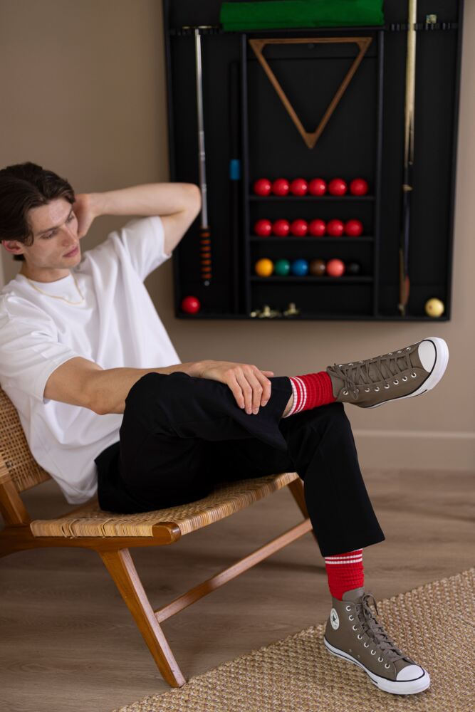 Sockshop GlenmuirMens Bamboo Half Cushioned Sports Socks 3-Pair