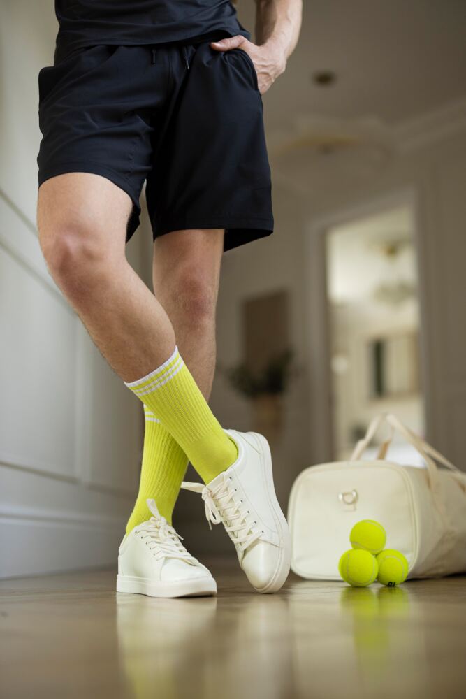 Sockshop GlenmuirMens Bamboo Half Cushioned Sports Socks 3-Pair