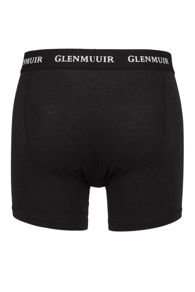 Sockshop GlenmuirMens Cotton And Bamboo Blend Long Leg Trunks 2-Pack