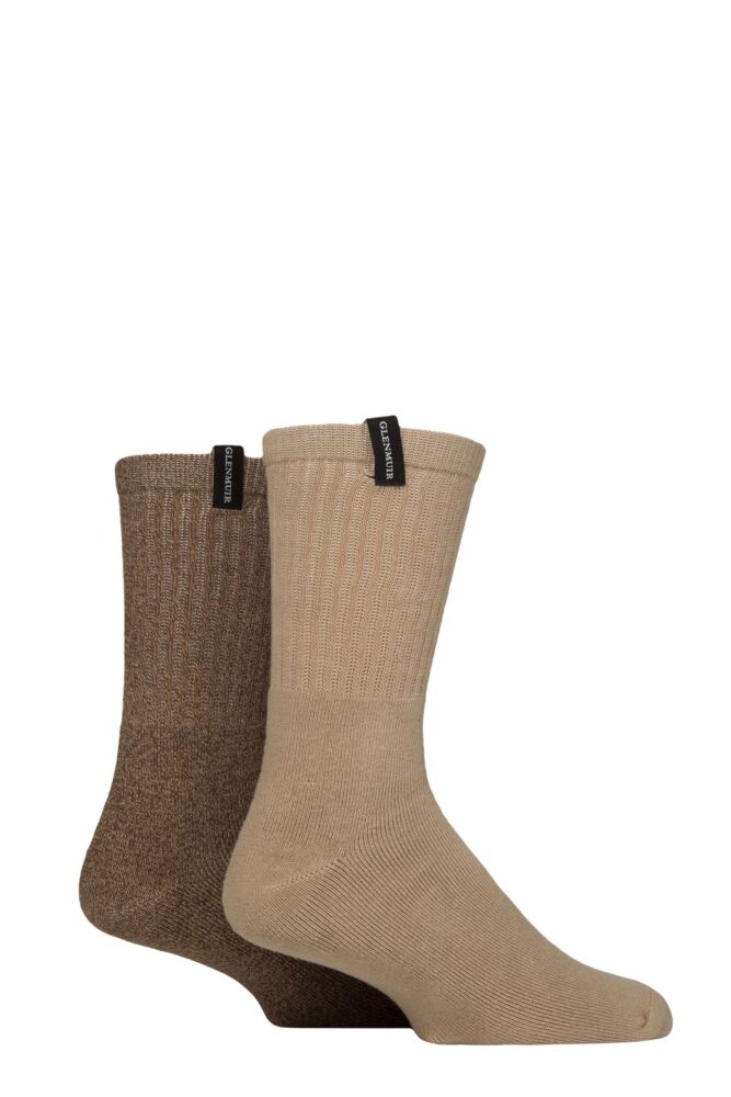 Sockshop GlenmuirMens Cotton Classic Boot Socks 2-Pair