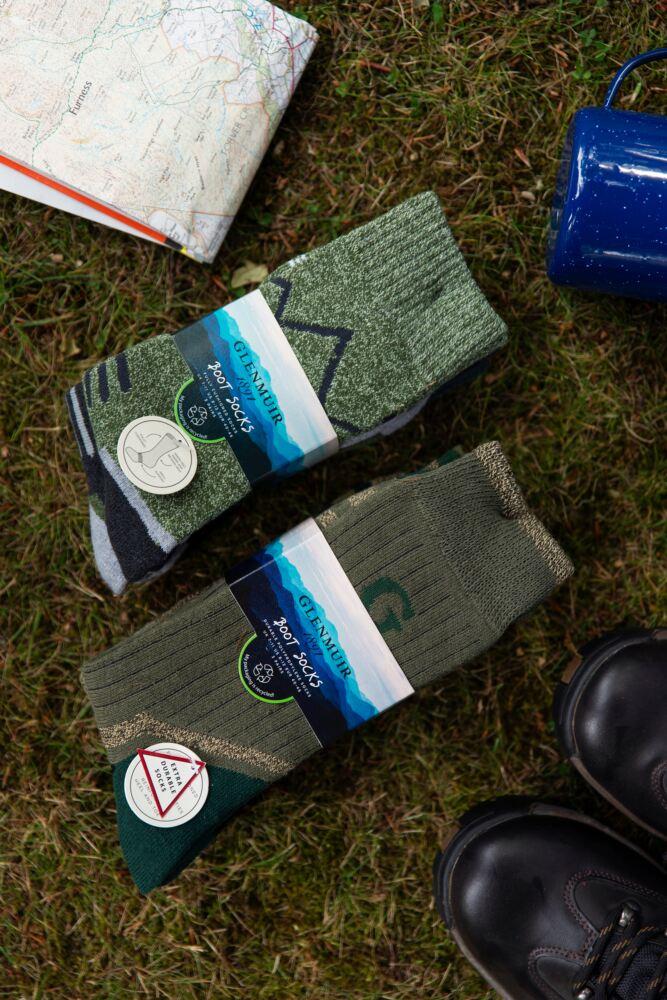 Sockshop GlenmuirMens Fully Cushioned Boot Socks 3-Pair