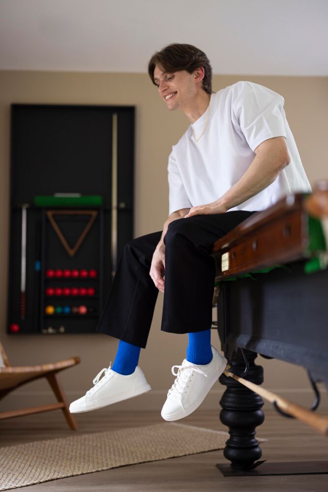 Sockshop GlenmuirMens Laird Cotton Ribbed Trouser Socks 3-Pair