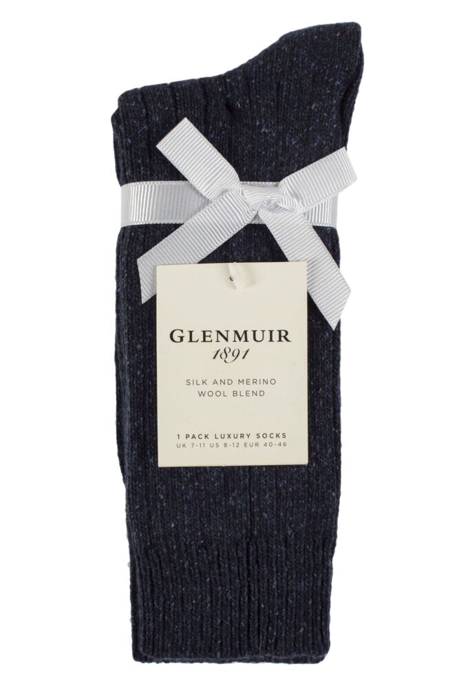 sockshop GlenmuirMens Silk & Merino Wool Blend Socks – 1 Pair
