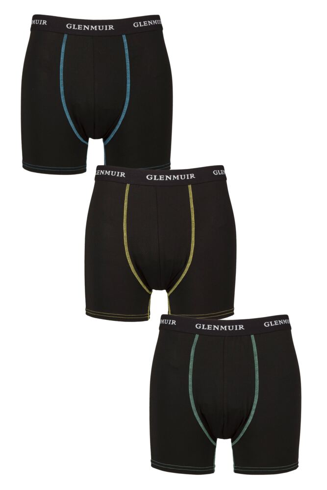 Sockshop GlenmuirMens Sports Performance Trunks 3-Pack