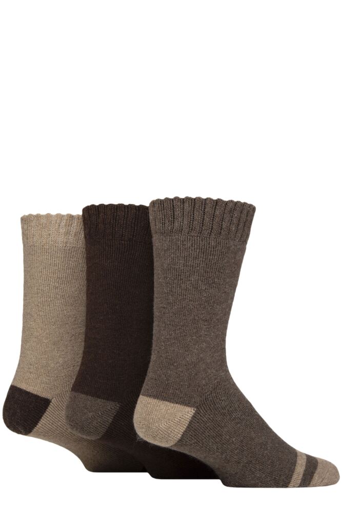 Sockshop GlenmuirMens Thermal Cushioned Boot Socks – 3 Pair
