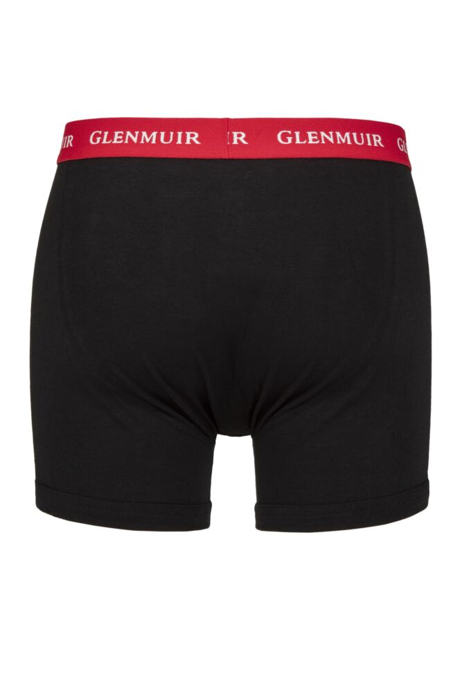 Sockshop GlenmuirMens William Button Front Cotton Boxer Shorts 3-Pack