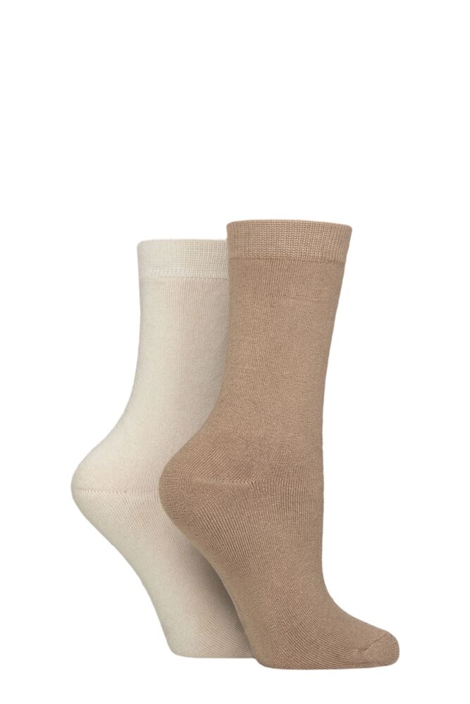 Sockshop GlenmuirWomen's Bamboo Cushioned Boot Socks – 2 Pair