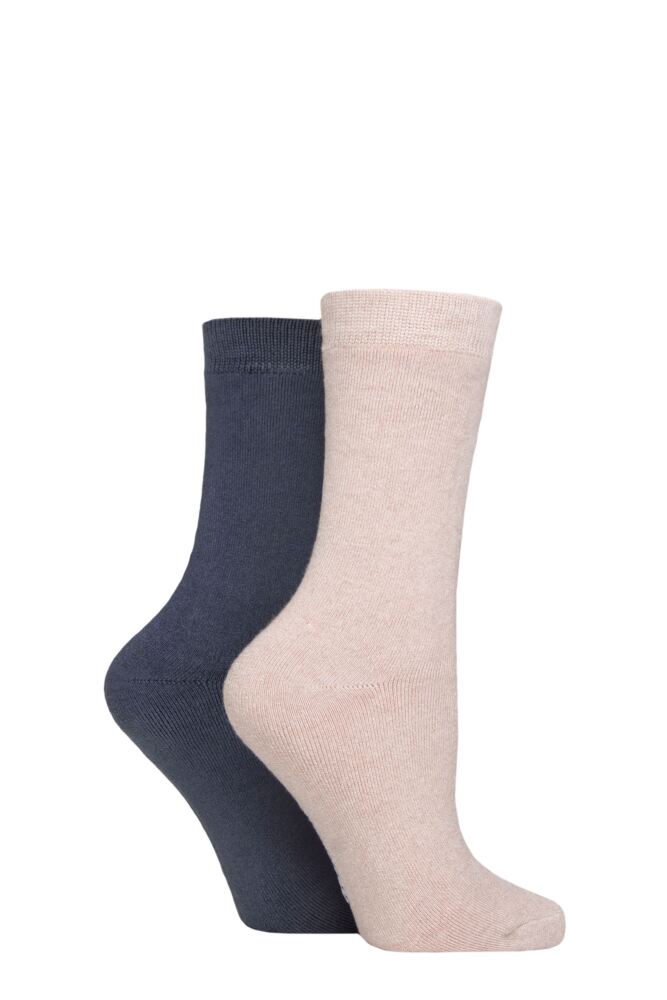 Sockshop GlenmuirWomen's Bamboo Cushioned Boot Socks – 2 Pair