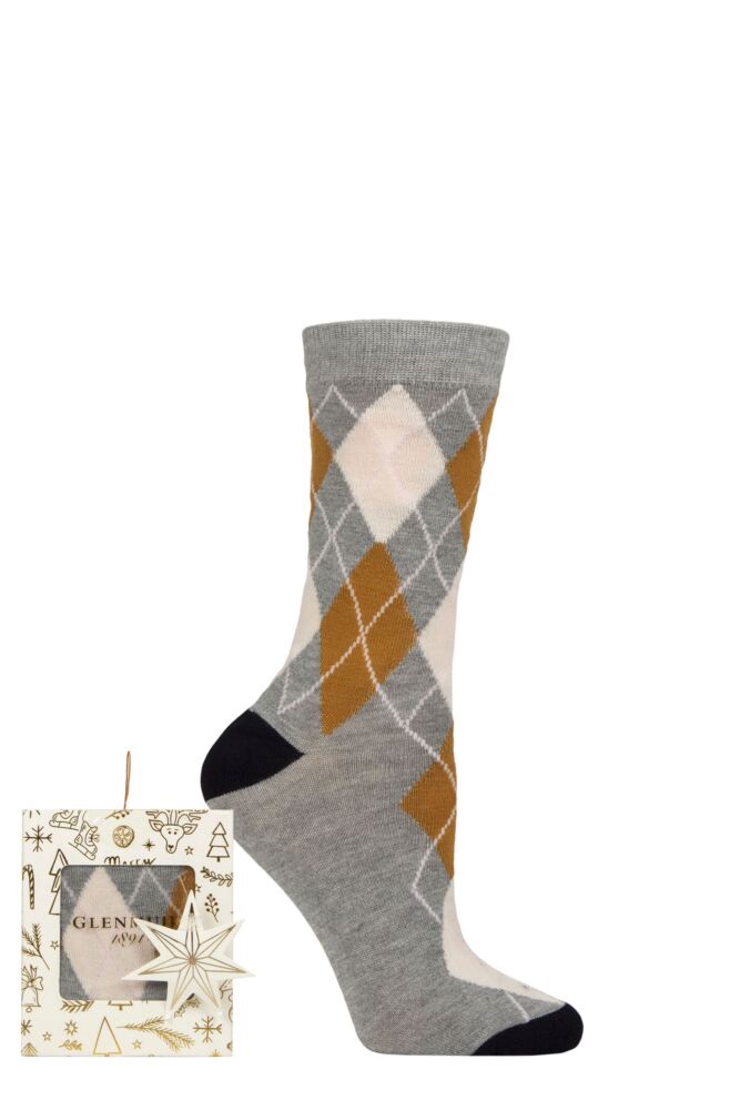 Sockshop GlenmuirWomen's Bamboo Socks Hanging Gift Box – 1 Pair