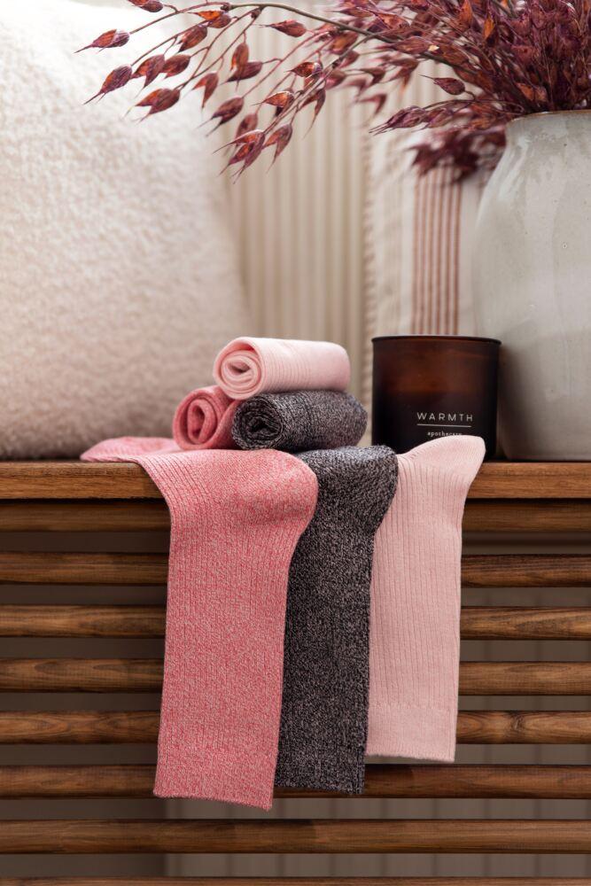 Sockshop GlenmuirWomens Bamboo Leisure Socks 3-Pair