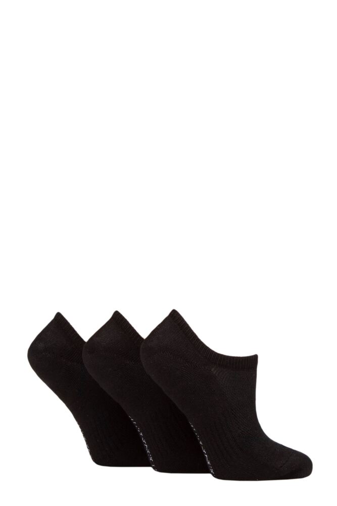 Sockshop GlenmuirWomens Bamboo Sports Shoe Liners 3-Pair