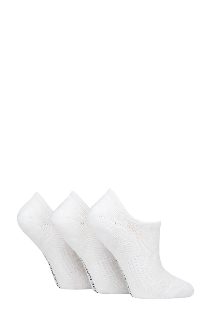 Sockshop GlenmuirWomens Bamboo Sports Shoe Liners 3-Pair