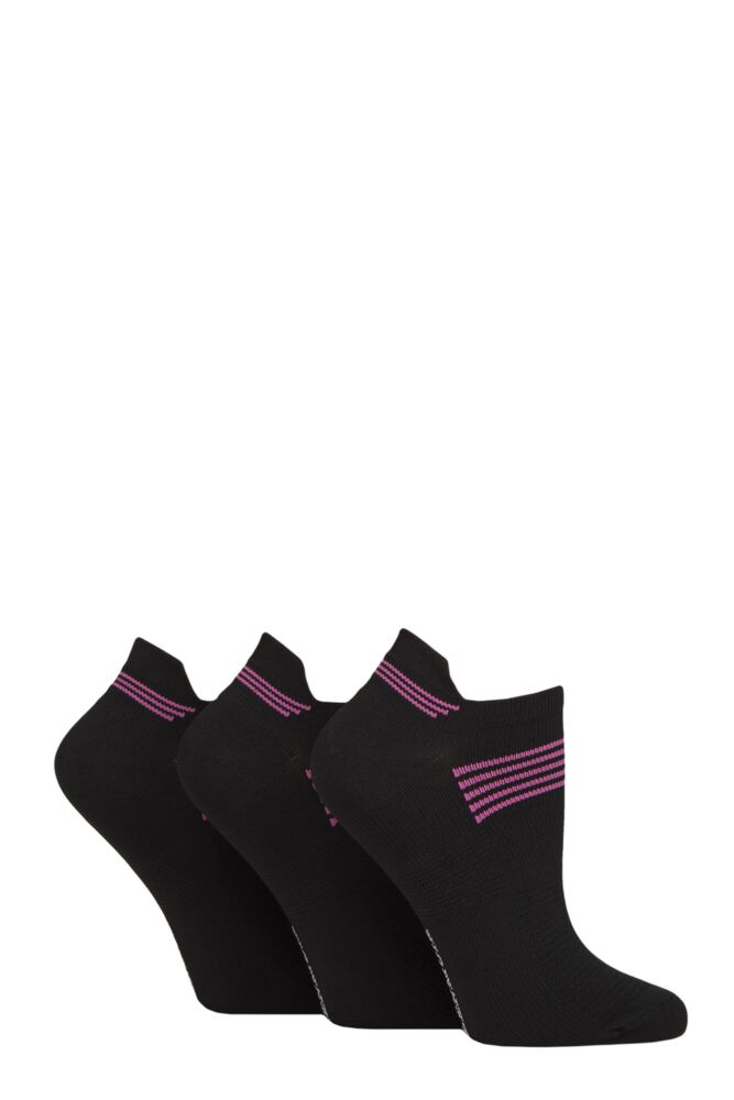 Sockshop GlenmuirWomens Technical Compression Sports Socks 3-Pair