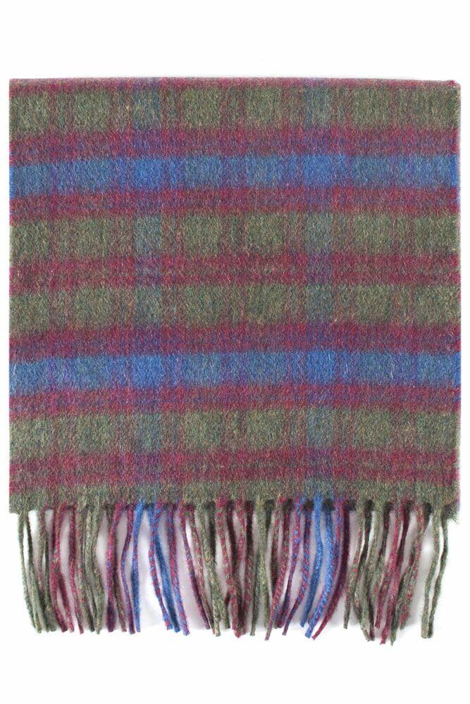 Sockshop Great & British KnitwearMens & Womens Cashmere Check Scarf