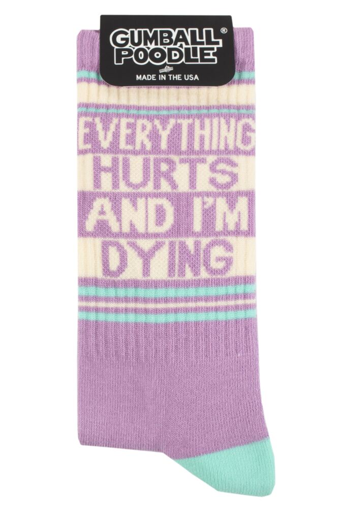 sockshop Gumball PoodleEverything Hurts and I'm Dying Cotton Socks