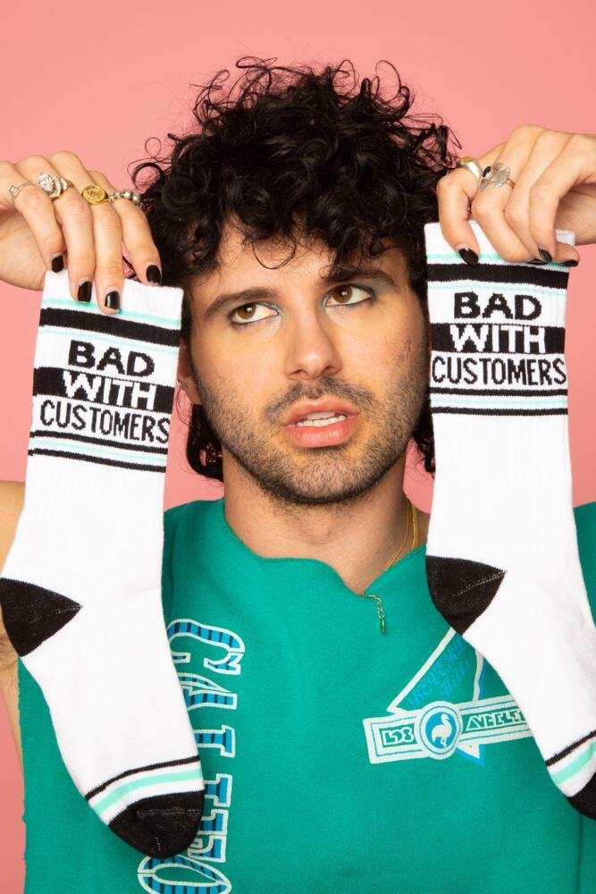 Sockshop Gumball PoodleMens & Womens Cotton Bad With Customers Socks