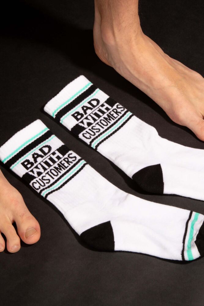 Sockshop Gumball PoodleMens & Womens Cotton Bad With Customers Socks