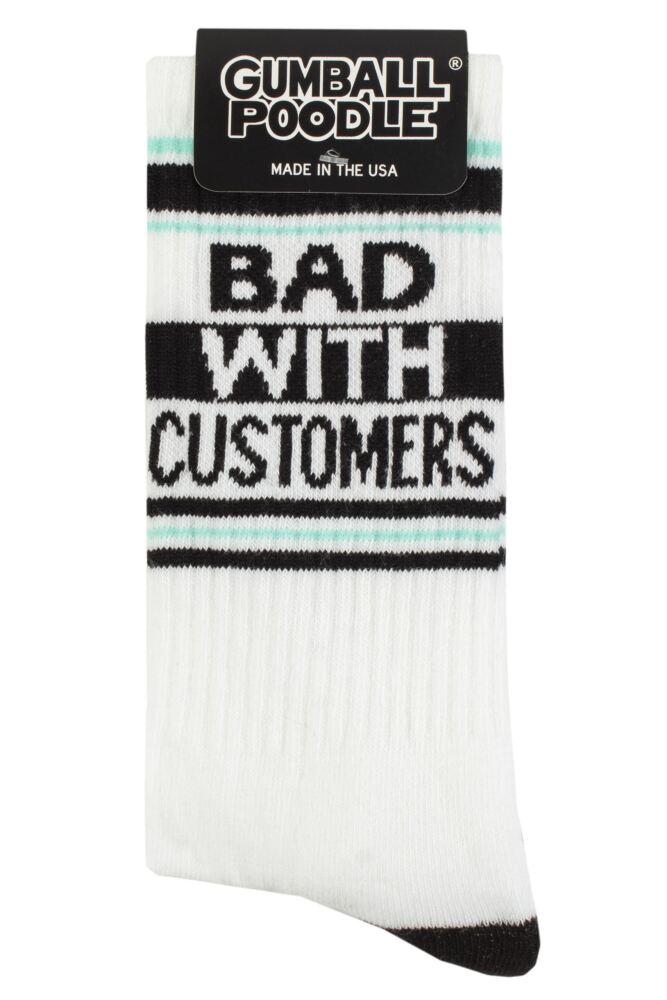 sockshop Gumball PoodleMens & Womens Cotton Bad With Customers Socks