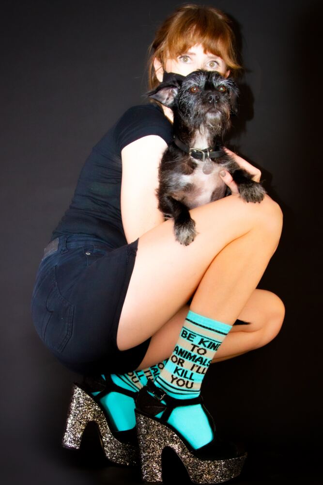 Sockshop Gumball PoodleMens & Womens Cotton Be Kind To Animals Or I'll Kill You Socks