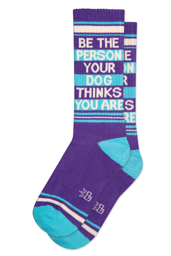 Sockshop Gumball PoodleMens & Womens Cotton Be The Person Your Dog Thinks You Are Socks