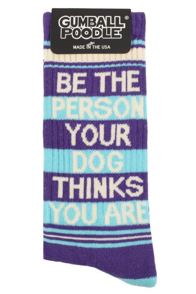 sockshop Gumball PoodleMens & Womens Cotton Be The Person Your Dog Thinks You Are Socks